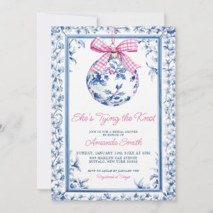 Invitation Elle noue la Fête des mariées de la Chine