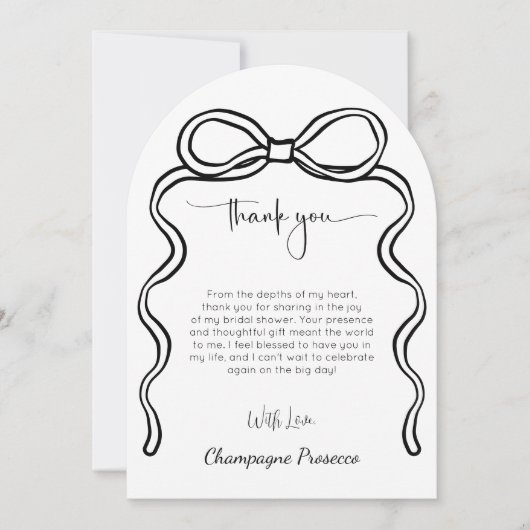 Invitation Elle noue la Fête des mariées Photo (Devant)