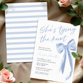 Invitation Elle noue la robe de mariée | Baby shower pour rub