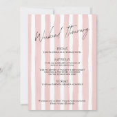 Invitation Elle Noue le Nœud Mariage Enterrement de Vie de Je (Dos)