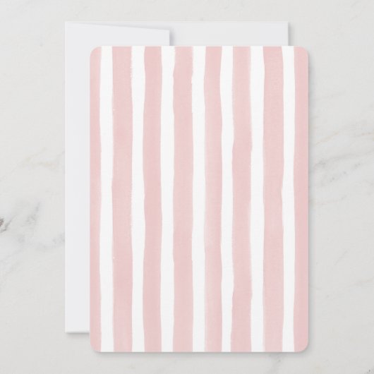 Invitation Elle noue le noeud Noir Bow FÊTE DE NOCE (Dos)