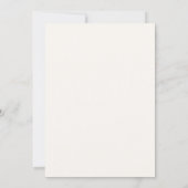 Invitation Elle noue le nœud rose mariage Shower (Dos)