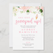 Invitation Elle S'Est Rangée Dans La Fête des mariées De Crèm (Devant)