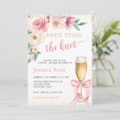 INVITATION ELLE TIRE LA FÊTE DES MARIÉES DU BON (Debout devant)