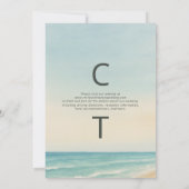 Invitation Elopement Beach Wedding (Dos)