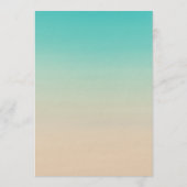 Invitation Elopement Beach Wedding Reception Watercolor (Dos)