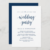 Invitation Elopement, c'est un après le mariage Party Invitat (Devant / Derrière)