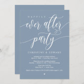 Invitation Elopement, Heureusement Jamais Après La Fête, Dust (Devant / Derrière)