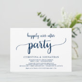 Invitation Elopement, Heureusement toujours après la fête, bl (Debout devant)