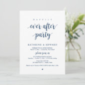 Invitation Elopement mariage, Heureusement Jamais Après La Fê (Debout devant)