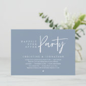 Invitation Elopement mariage, Heureusement Jamais Après La Fê (Debout devant)