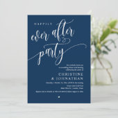 Invitation Elopement mariage, Heureusement Jamais Après La Fê (Debout devant)