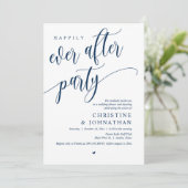 Invitation Elopement mariage, Heureusement Jamais Après La Fê (Debout devant)