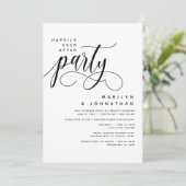 Invitation Elopement Mariage Moderne Heureusement Jamais Aprè (Debout devant)