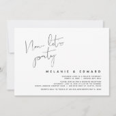 Invitation Elopement Mariage moderne, maintenant fêtons (Devant)