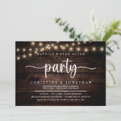 Invitation Elopement Mariage Rustique, Heureusement Jamais Ap (Debout devant)