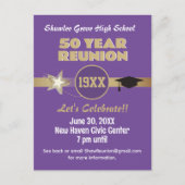 Invitation Em ! Toute année Classe Reunion Carte p (Devant)