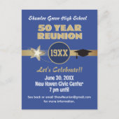 Invitation Em ! Toute année Classe Reunion Carte p (Devant)