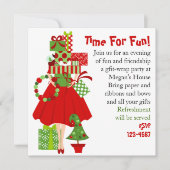 Invitation Emballage de cadeaux impossible (Devant)