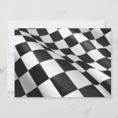 Invitation Emballage d'invitations de partie de voiture de (Dos)