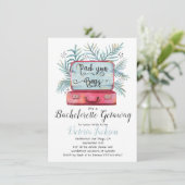 Invitation Emballez vos sacs Bagages Bachelorette Getaway (Debout devant)