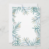 Invitation Emballez vos sacs Bagages Bachelorette Getaway (Dos)