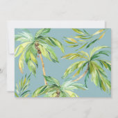 Invitation Emballez vos sacs Bagages Bachelorette Getaway (Dos)