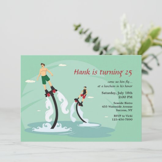 Invitation Embarquement  (Debout devant)