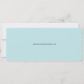 Invitation Embarquement Pass Palm Destination Tropicale Maria (Dos)