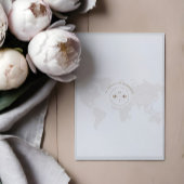 Invitation Embarquement Passeport Billet Destination Mariage