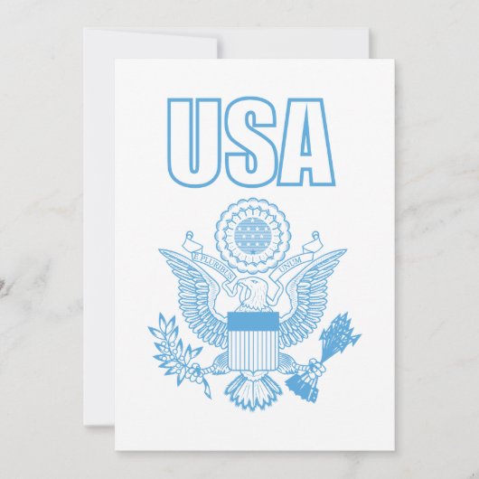 Invitation emblème national des États-Unis (Devant)