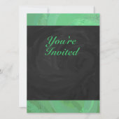 Invitation Emerald Cream et Black Party (Devant)