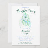 Invitation Emerald Dream Catcher Stwood PJ Party Sweet 16 (Devant)
