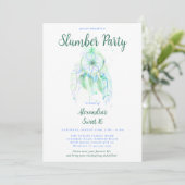 Invitation Emerald Dream Catcher Stwood PJ Party Sweet 16 (Debout devant)