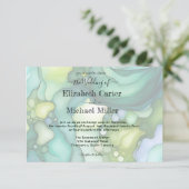 Invitation Emerald Dream : Le minimalisme d'élégance Mariage (Debout devant)