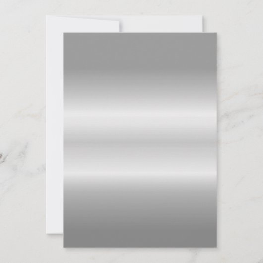 Invitation Emerald et Diamond 20e anniversaire de Mariage (Dos)