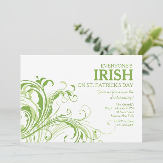 Invitation Emerald Ferns (Debout devant)