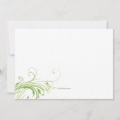 Invitation Emerald Ferns (Dos)