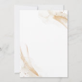 Invitation Emerald Green and White Rose Floral BUDGET (Dos)