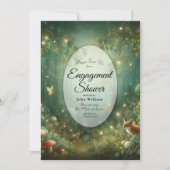 Invitation Emerald Green Enchanted Forest (Devant)