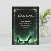 Invitation Emerald Green High Heures Mystical Wicked Annivers (Debout devant)