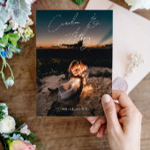 Invitation Emerald Green Magical Gold Mariage