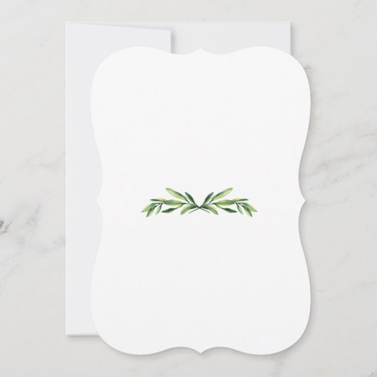 Invitation Emerald Green Mariage de monogramme de couronne d' (Dos)