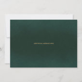 Invitation Emerald Green Mosaic Torah Scroll Bar/Bat mitzvah (Dos)