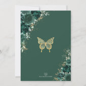 Invitation Emerald Green Quinceañera Charro Robe Mis Quince (Dos)