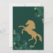 Invitation Emerald Green Roses Charro Vestidos Quinceañera (Dos)