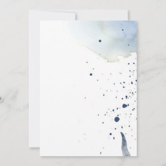 Invitation Emerald Greenery All In One (Dos)