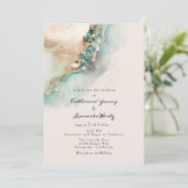 Invitation Emerald Isle Mariage (Debout devant)