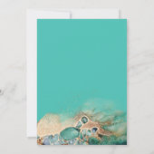 Invitation Emerald Isle Mariage (Dos)