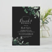 Invitation Émeraude | Black Brunch et Bubbly (Debout devant)